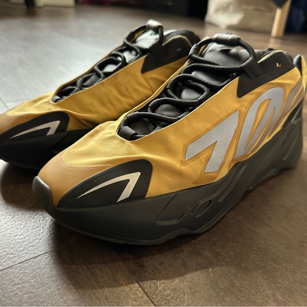 Yellow Adidas Yeezys